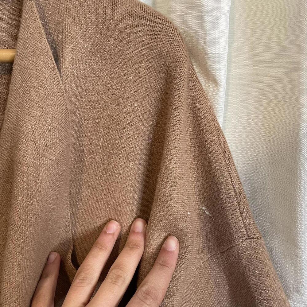 SNDYS brown long cardigan Size small - Picture 4 of 7